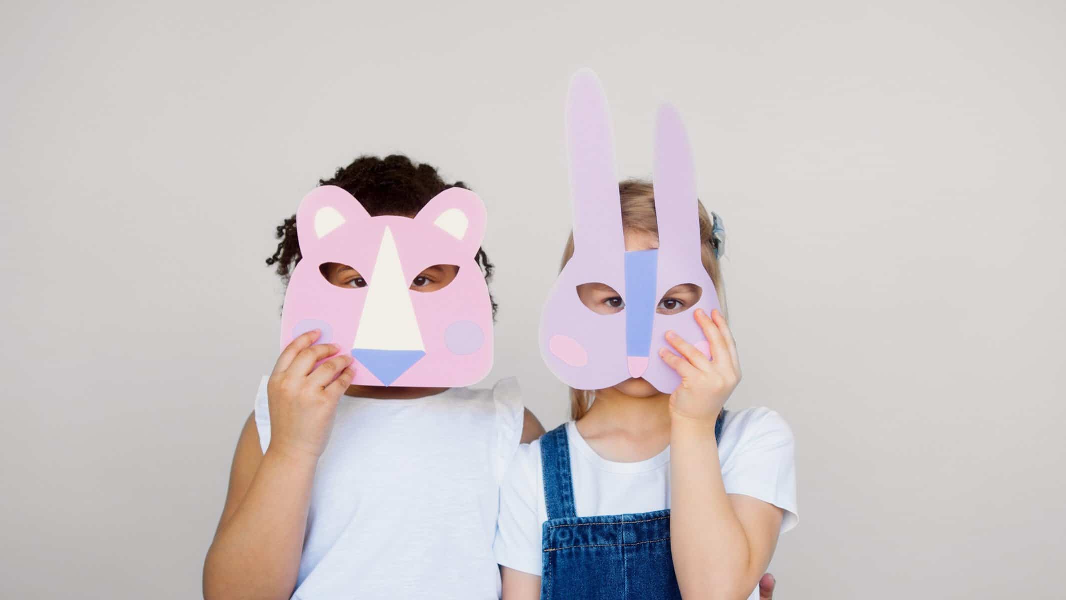 children-animal-masks