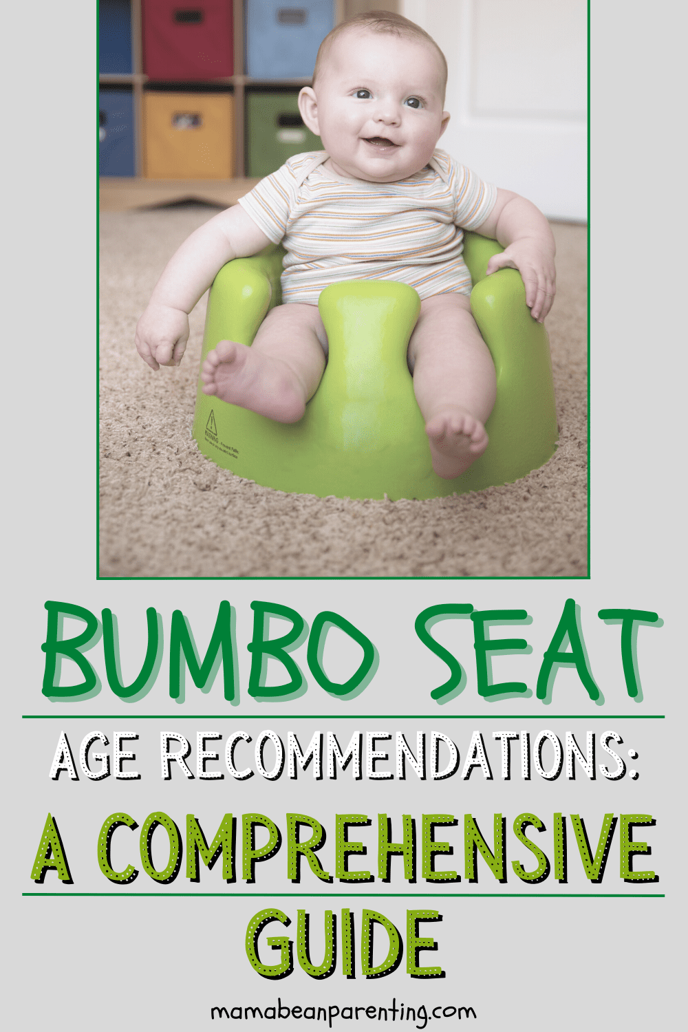 Bumbo Seat Age A Comprehensive Guide • Mama Bean Parenting