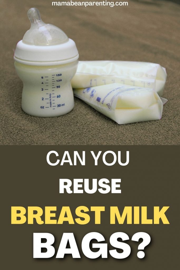 can you reuse breast milk bags