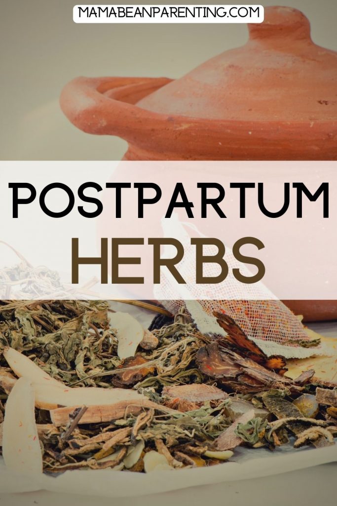 postpartum herbs