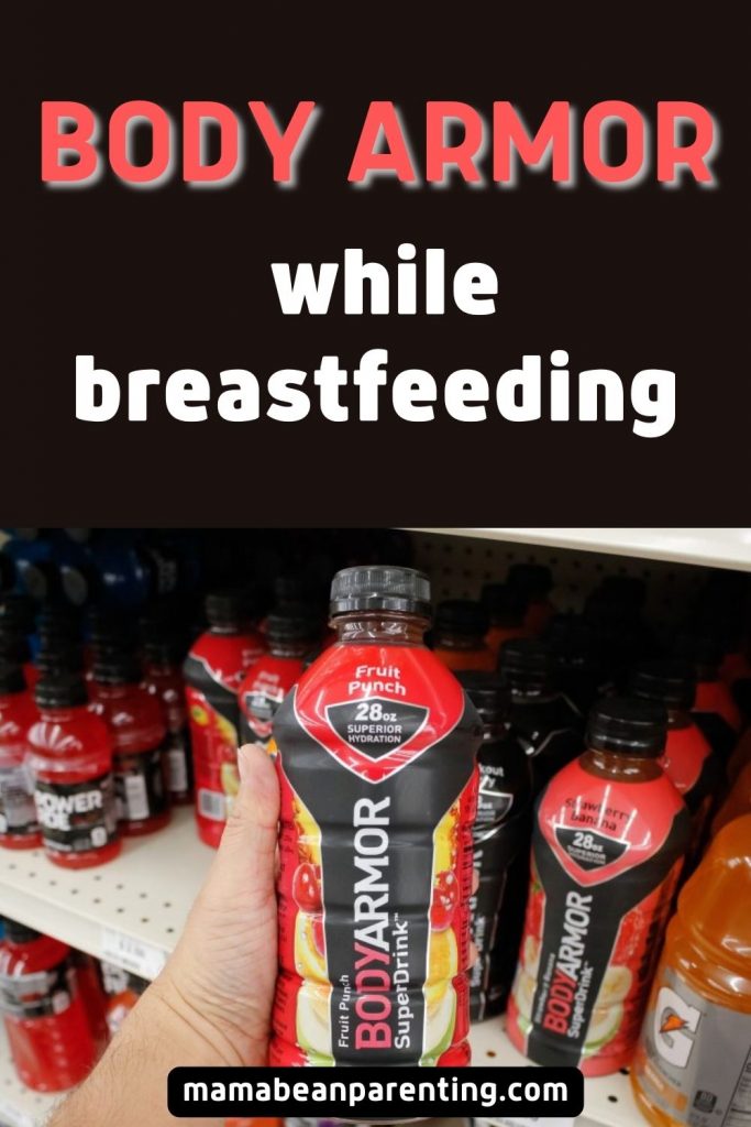 Body Armor While Breastfeeding