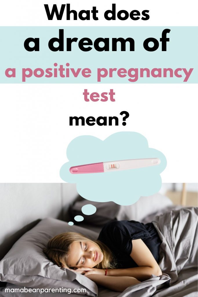 dream of positive pregnancy test