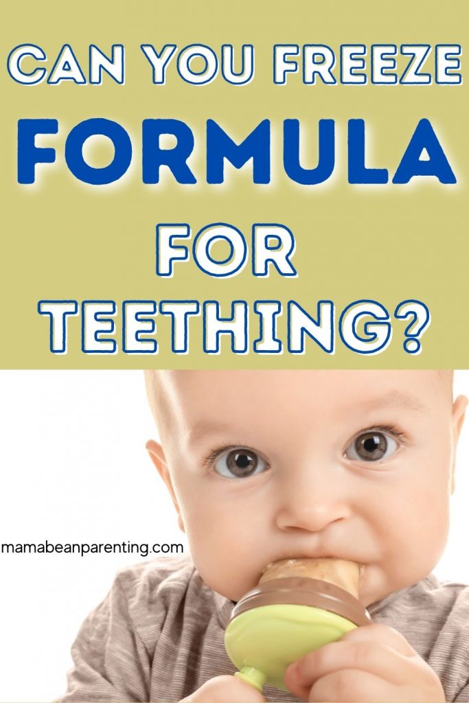 Can You Freeze the Formula For Teething