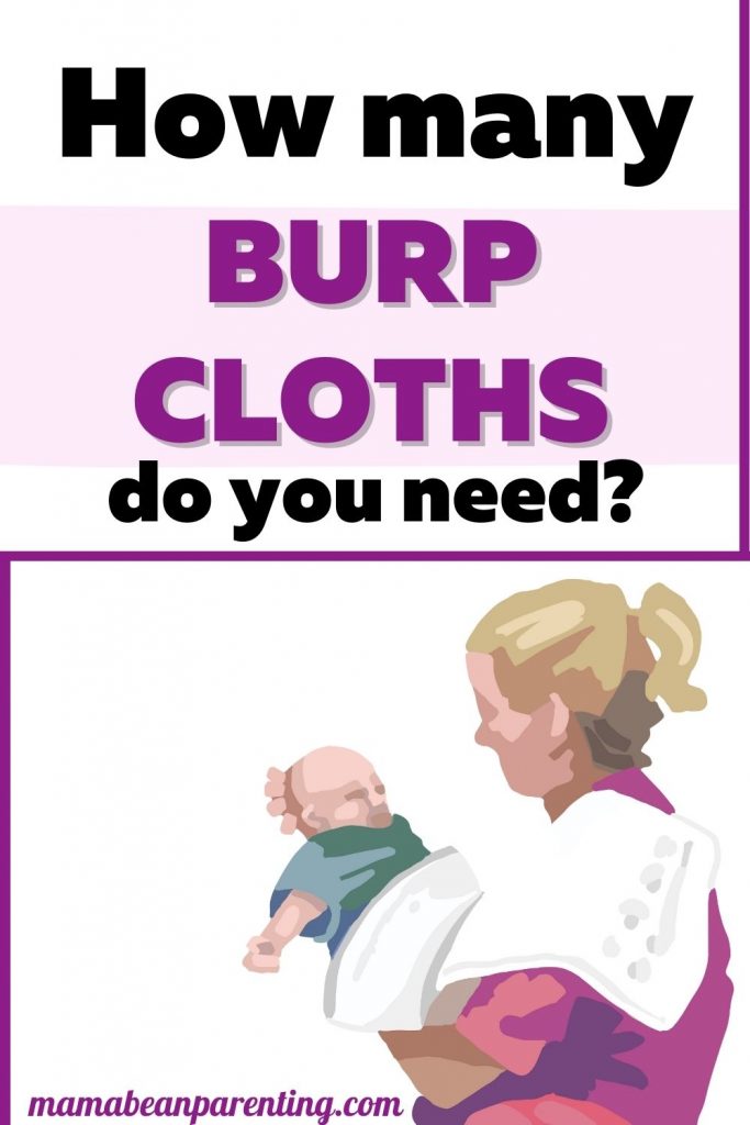 how many burp cloths do you need