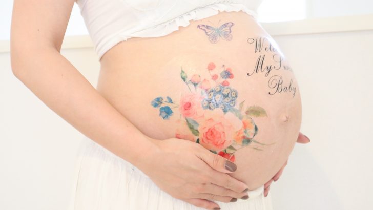 Body Paint While Pregnant