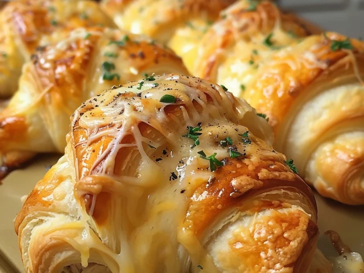 Cheesy Chicken Crescent Rolls – The Perfect Handheld Comfort Snack!