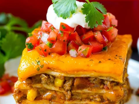 Mexican Taco Lasagna: A Flavor-Packed Twist on a Classic Comfort Food!