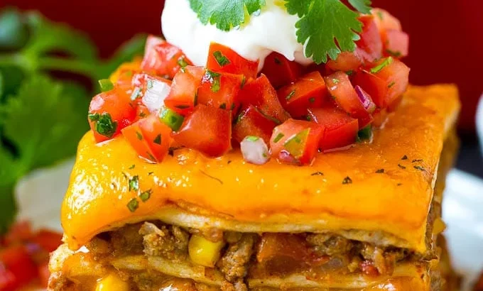 Mexican Taco Lasagna: A Flavor-Packed Twist on a Classic Comfort Food!