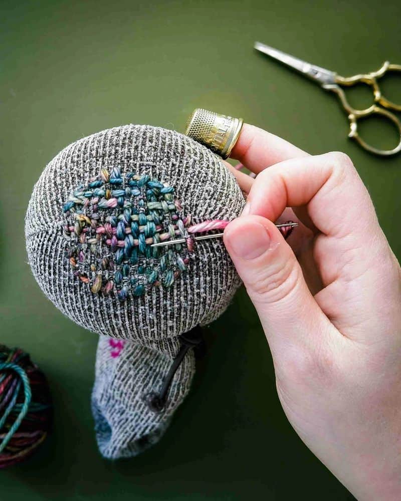 Darning Socks