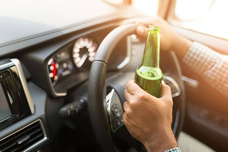 Open Alcohol Containers in Cars