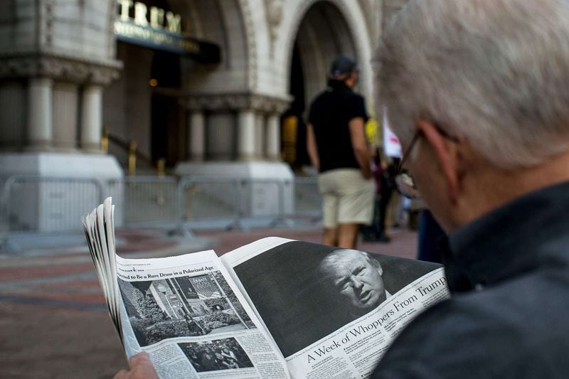 Reading Print Newspapers