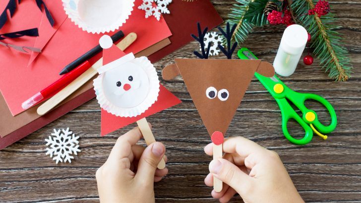 Santa’s Workshop: 11 Fun and Festive Crafts for Kids