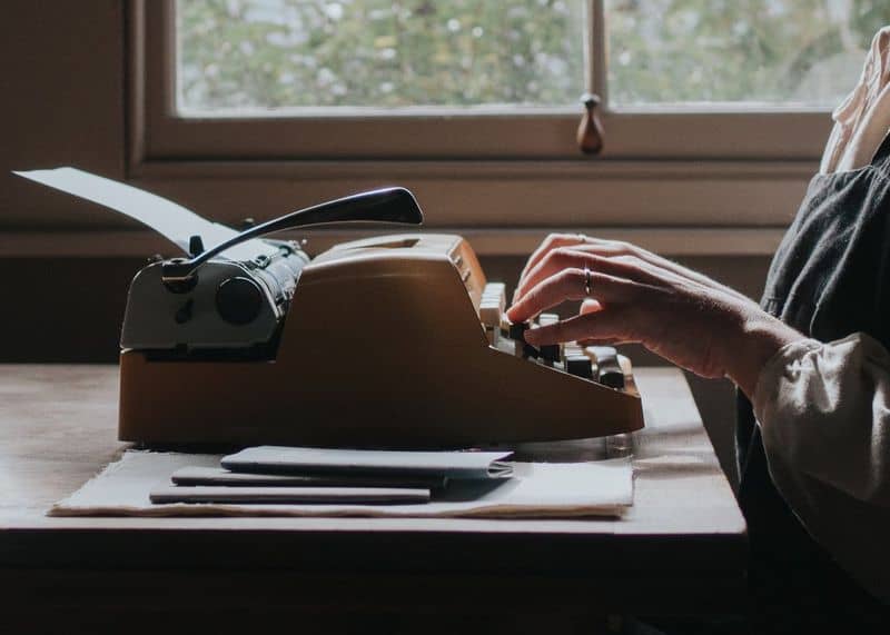 Using a Typewriter