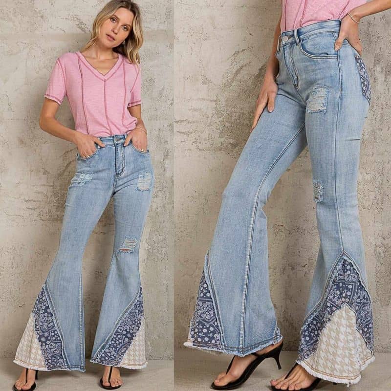 Bell-Bottom Jeans