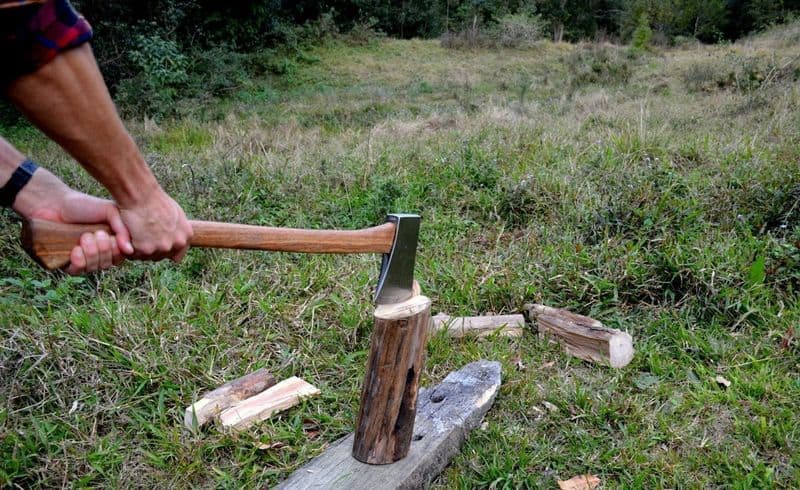 Chopping Firewood