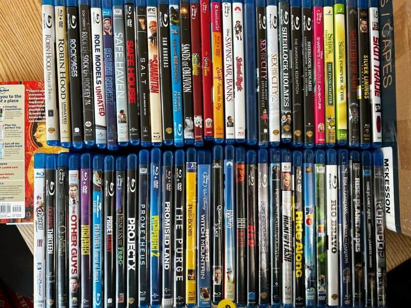 DVDs and Blu-rays