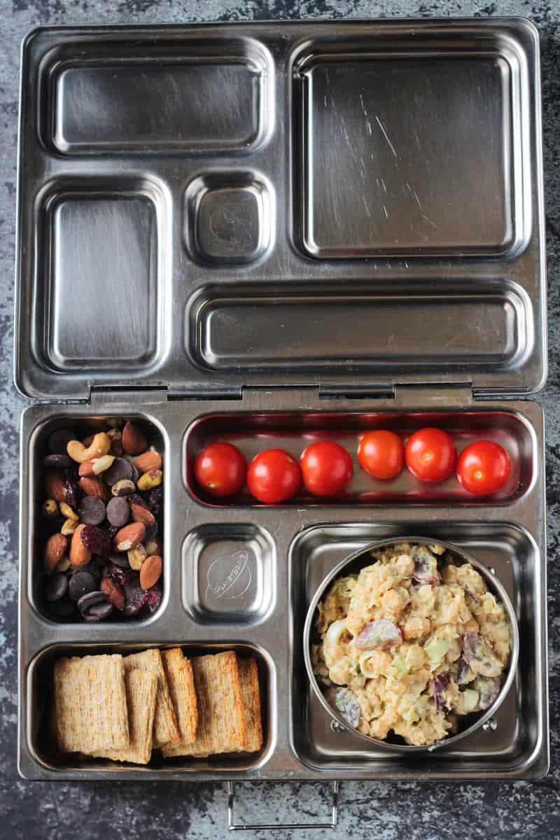 Eating Homemade Lunches in Metal Lunchboxes