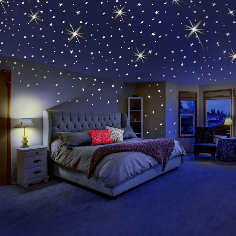 Glow Stars on Ceiling