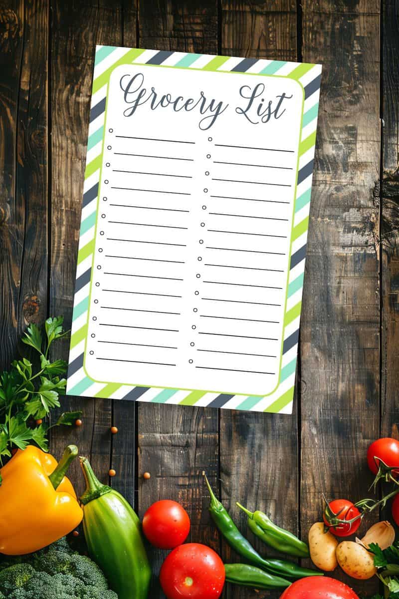 Grocery List Organizer