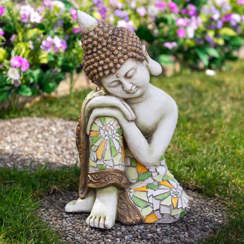 Intricate Garden Statues