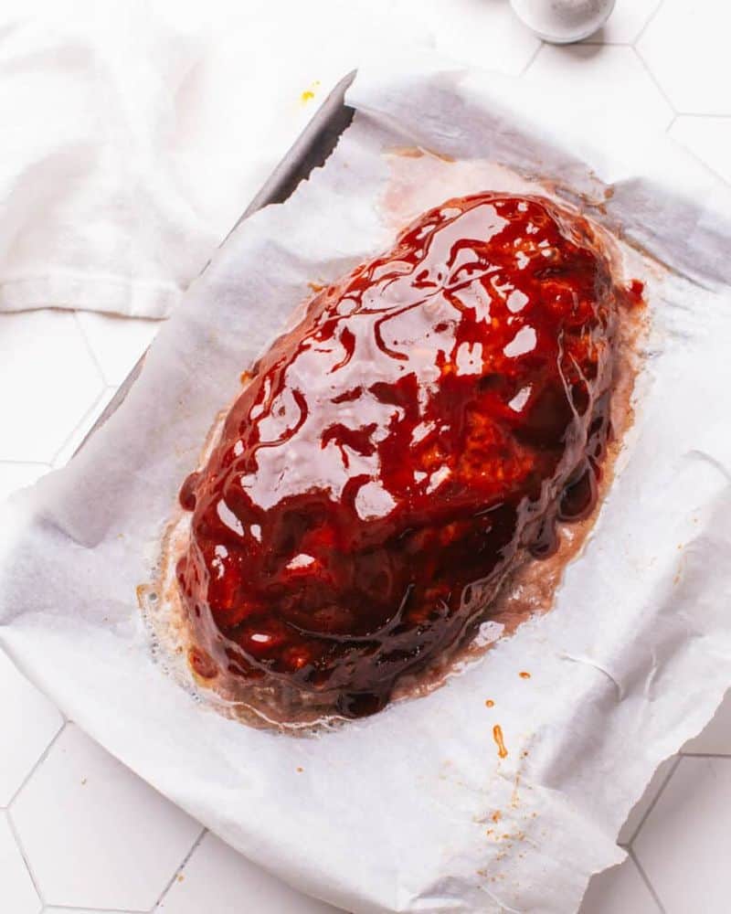 Meatloaf with Ketchup Glaze