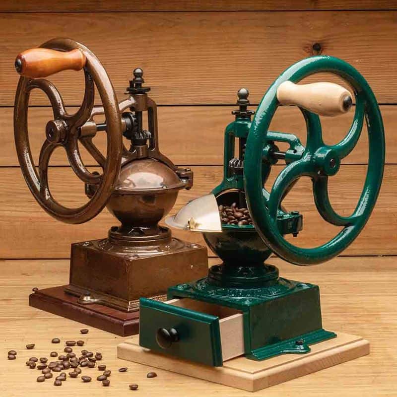 Old-Fashioned Coffee Grinders