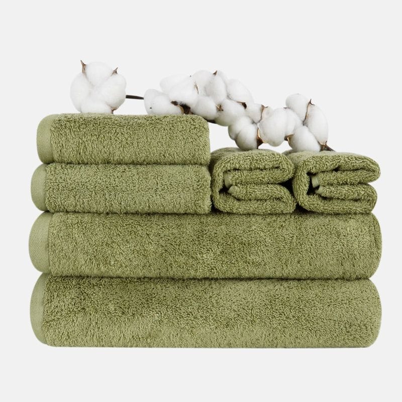 Only Green Towels on Sunday