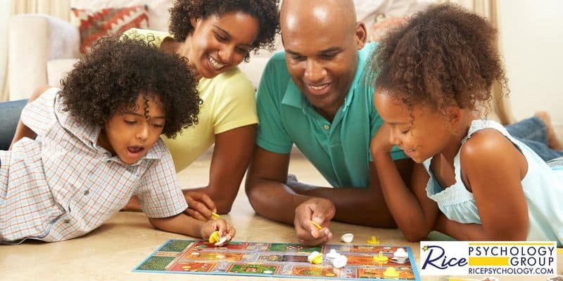 Playing Board Games on Rainy Days