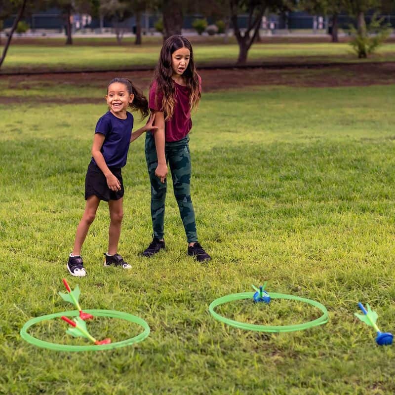 Playing with Lawn Darts