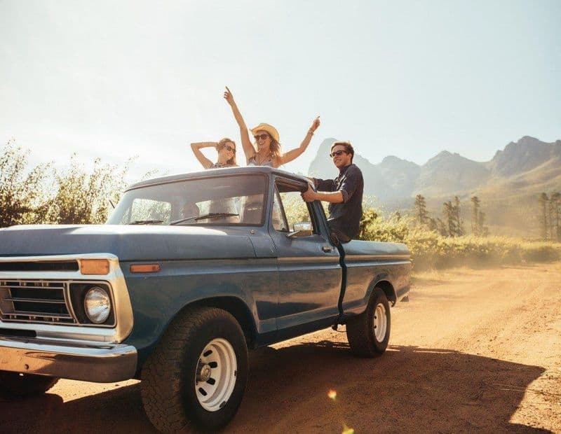 Riding in Pickup Trucks