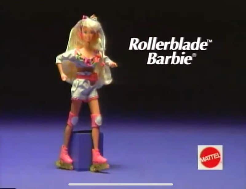 Rollerblade Barbie