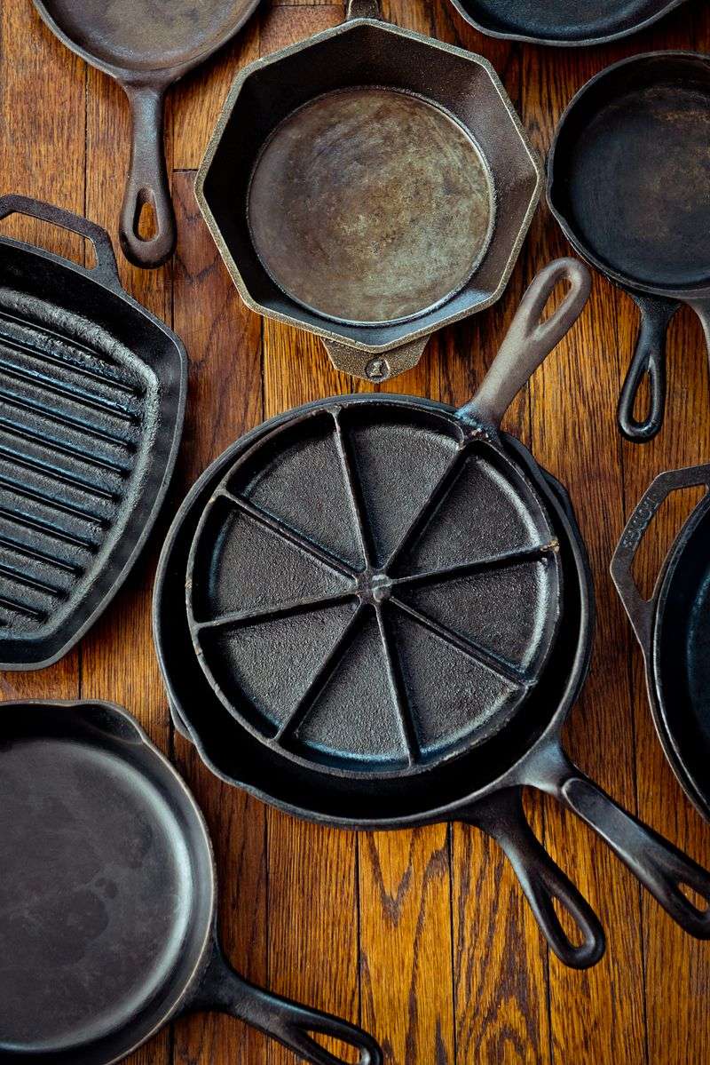 Vintage Cast Iron Skillets