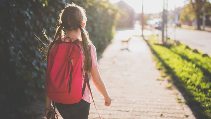 Walking to School Alone