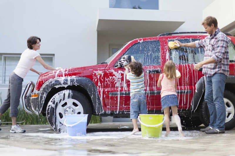 Washing the Car