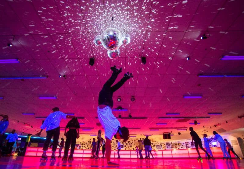 Attending Roller Disco Parties