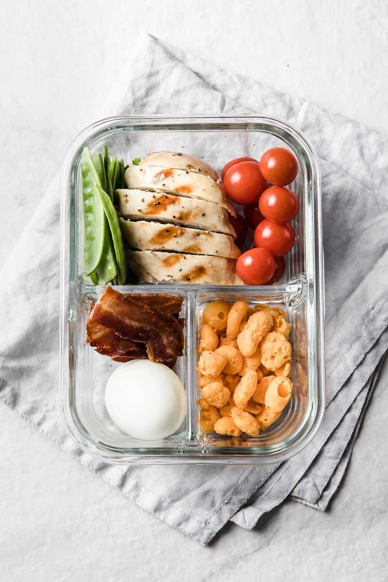 Chicken and Veggie Bento Box