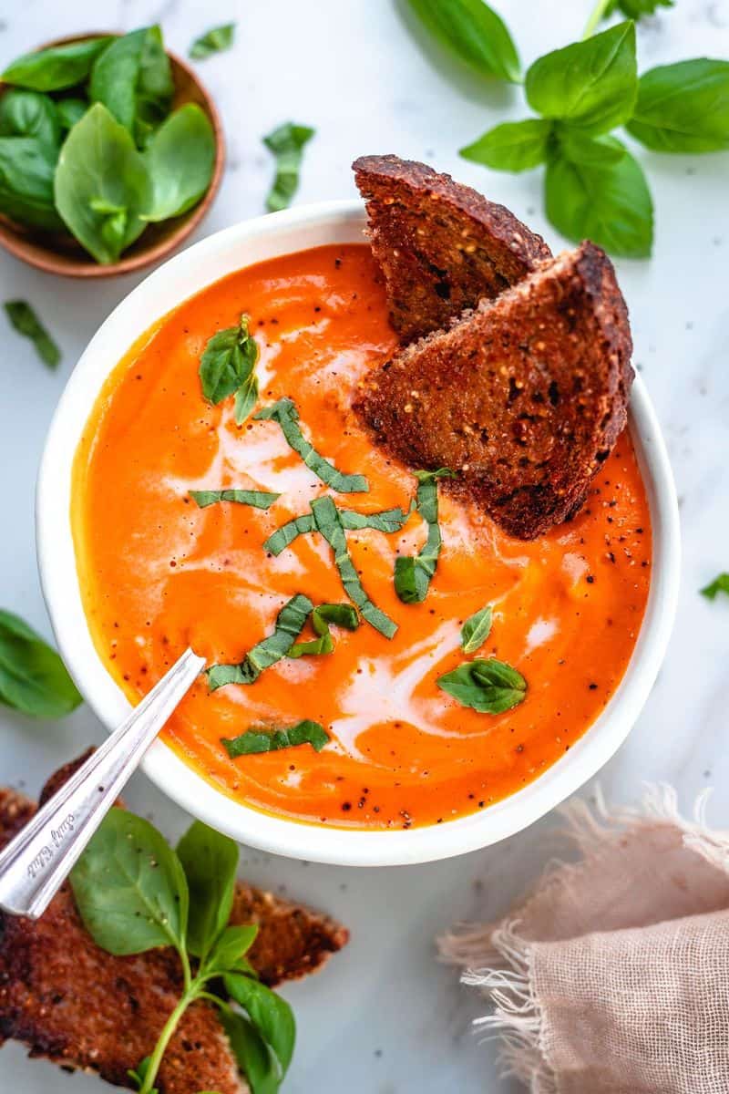 Creamy Tomato Basil Soup