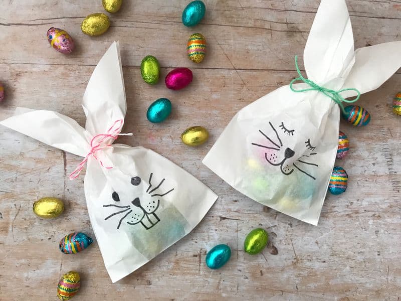 Easter Bunny Treat Bags