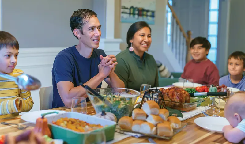 Family Dinner Time