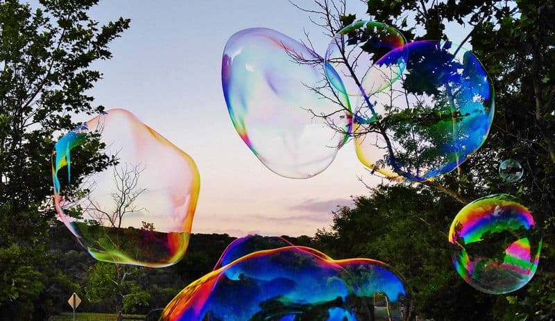 Giant Bubble Party