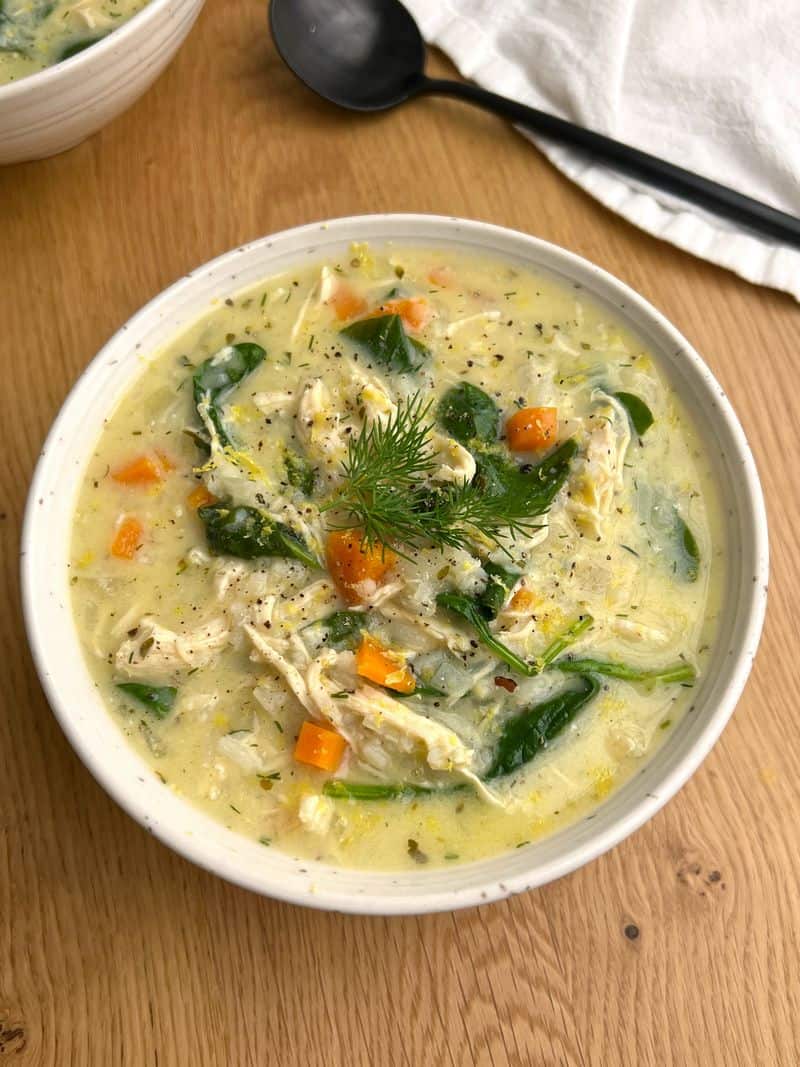 Greek Lemon Chicken Soup