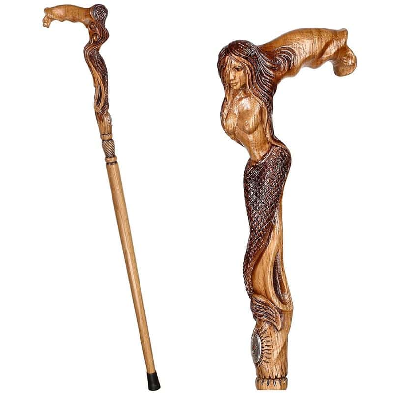 Hand-Carved Walking Stick