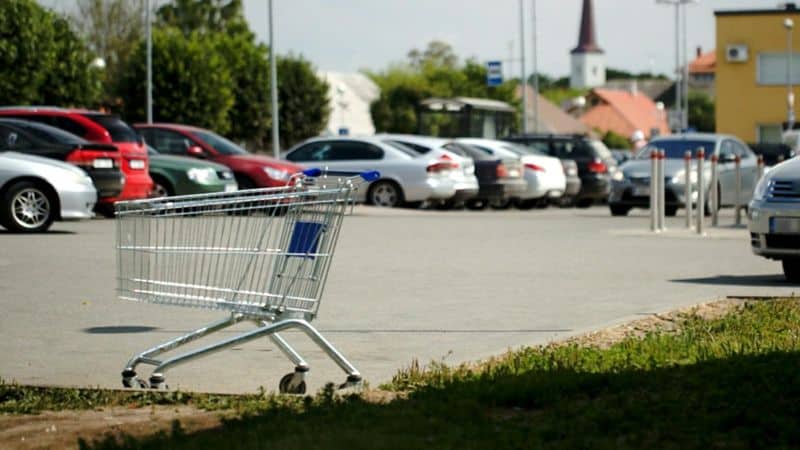 Leave Carts in Parking Lot