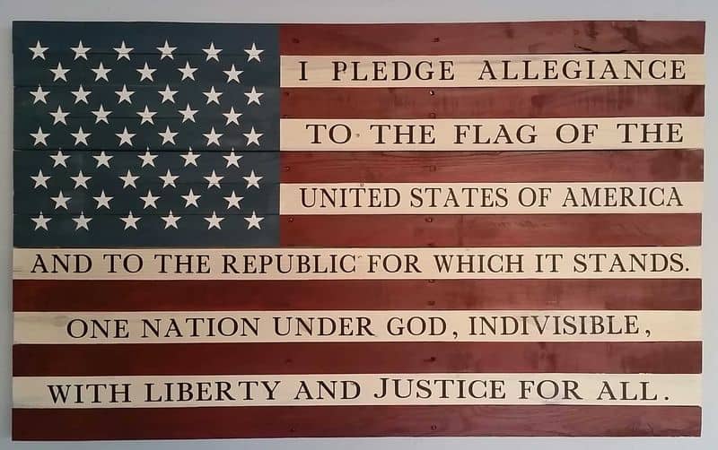 Mandatory Pledge of Allegiance