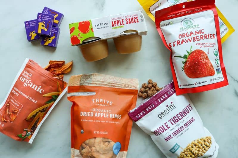 Organic Pre-Packaged Snacks