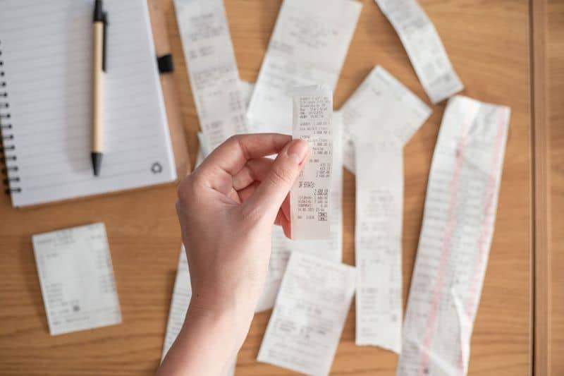 Paper Receipts