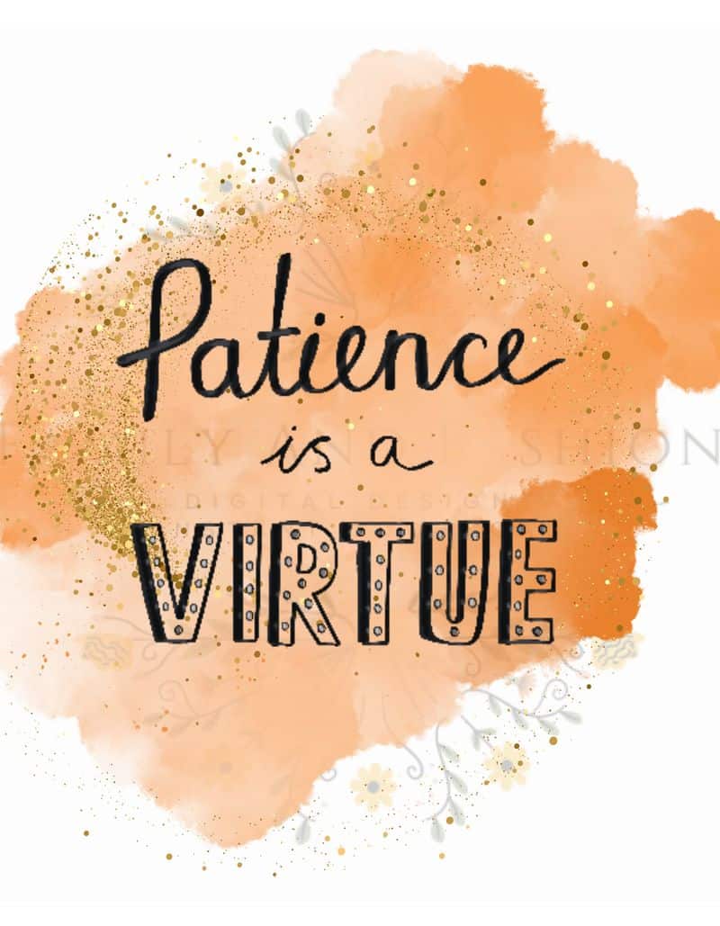 Patience as a Virtue