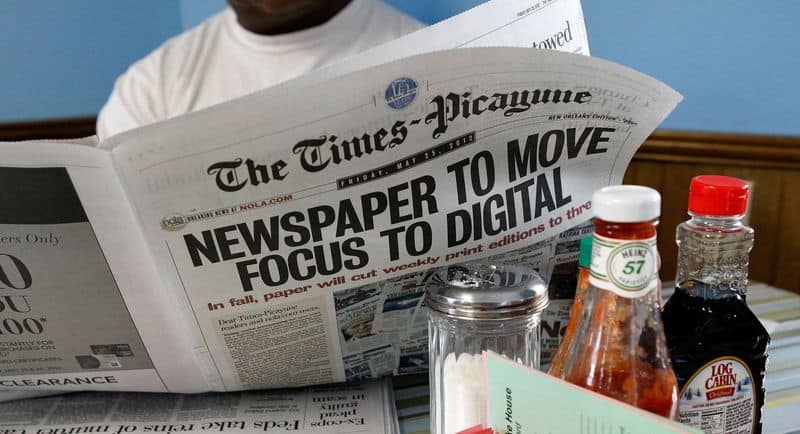 Printed Newspapers