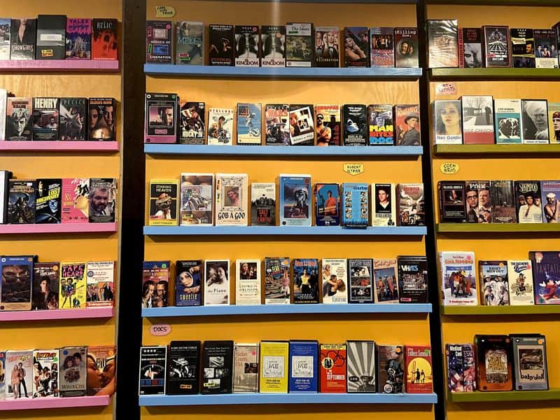 Renting VHS Tapes