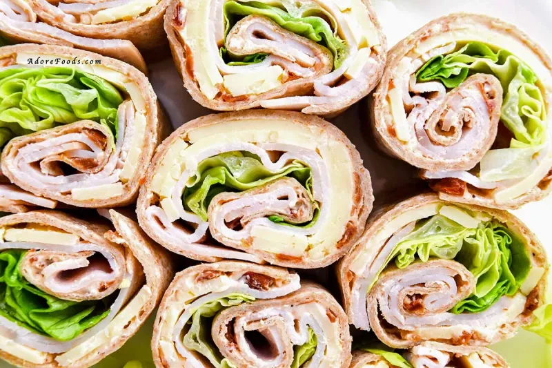 Turkey and Avocado Pinwheels